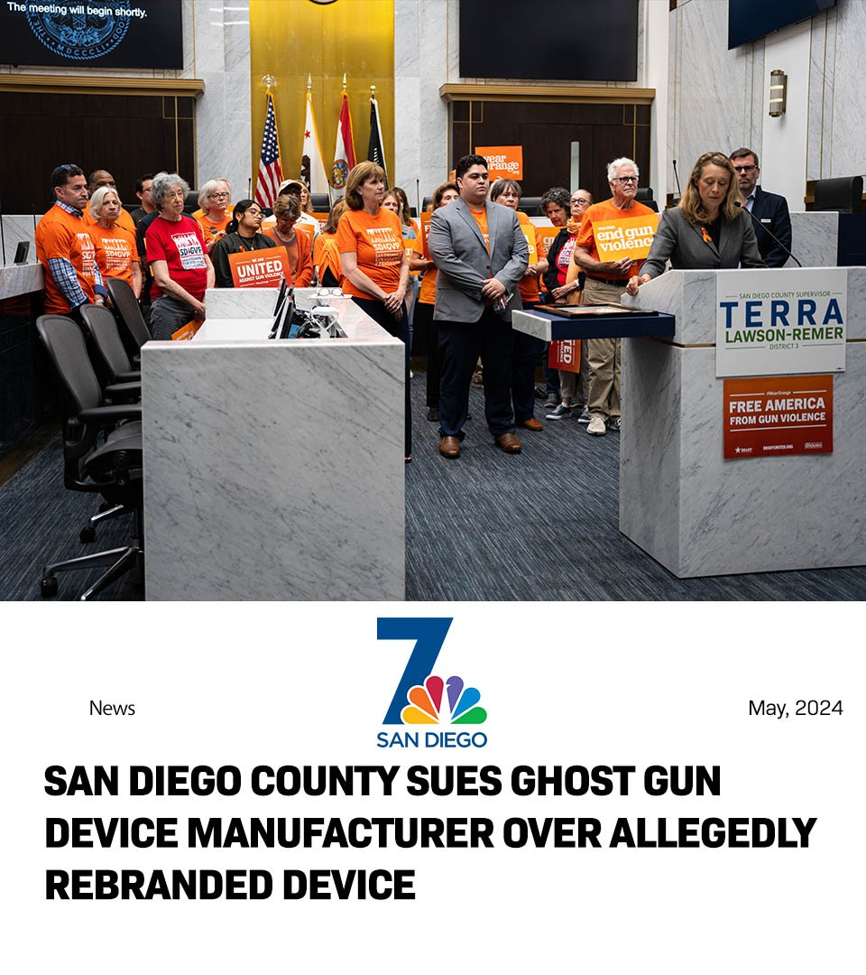 San Diego County sues ghost gun device manufacturer over allegedly rebranded device